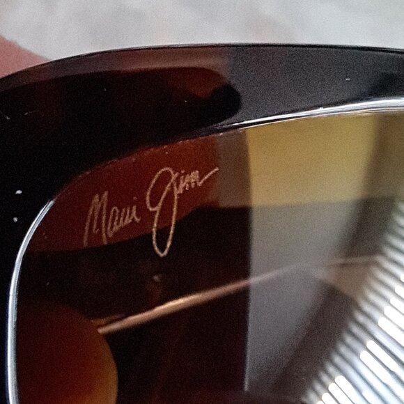 Maui Jim MJ 190-10 Rectangular Tortoise Shell Full Rim Sunglasses #G216 main image 7